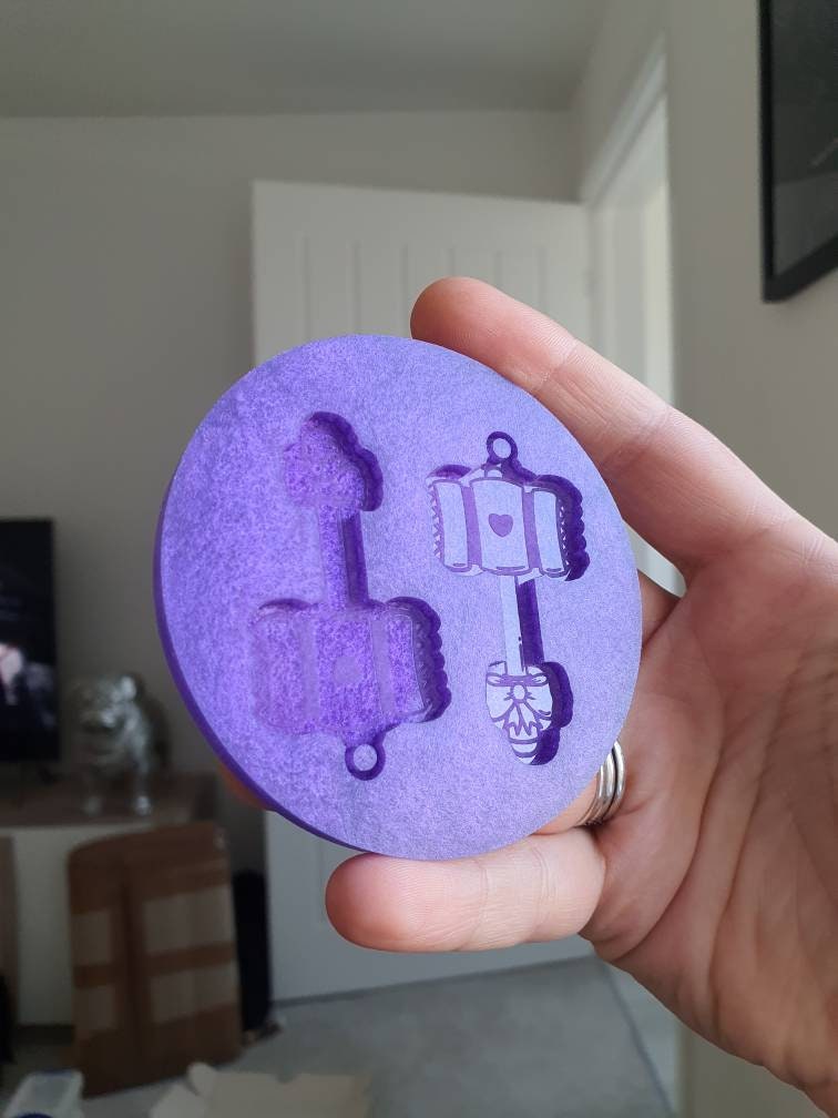 2 inch War Hammers Silicone Mould