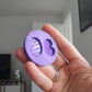 1 inch Fluffy Monsters Silicone Mould