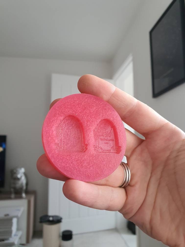 1 inch Died Anxious Tombstones Silicone Mould