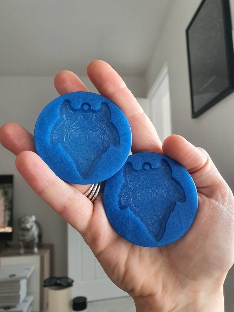 2 inch Cute Baphomets Silicone Moulds