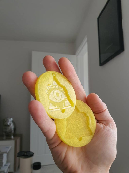 2 inch All Seeing Eye Silicone Moulds