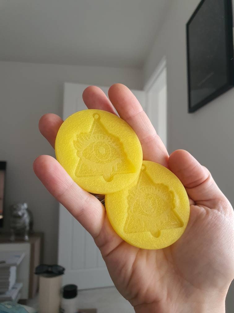 2 inch All Seeing Eye Silicone Moulds