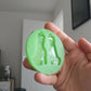 2 inch Drippy Heels Silicone Mould