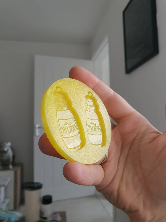 2 inch Sweet Arsenic Bottles Silicone Mould