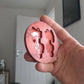 2 inch Cute Dripping Axes Silicone Mould