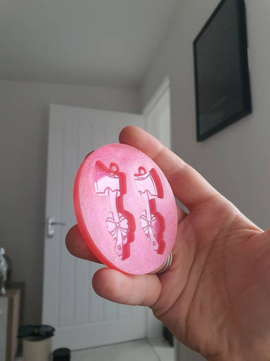 2 inch Cute Axes Silicone Mould