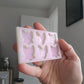 1 inch Sphynx Cat Heads Silicone Mould