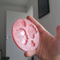 1.75 inch Pretty Hearts Silicone Mould