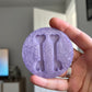 2 inch Heart Whips Silicone Mould