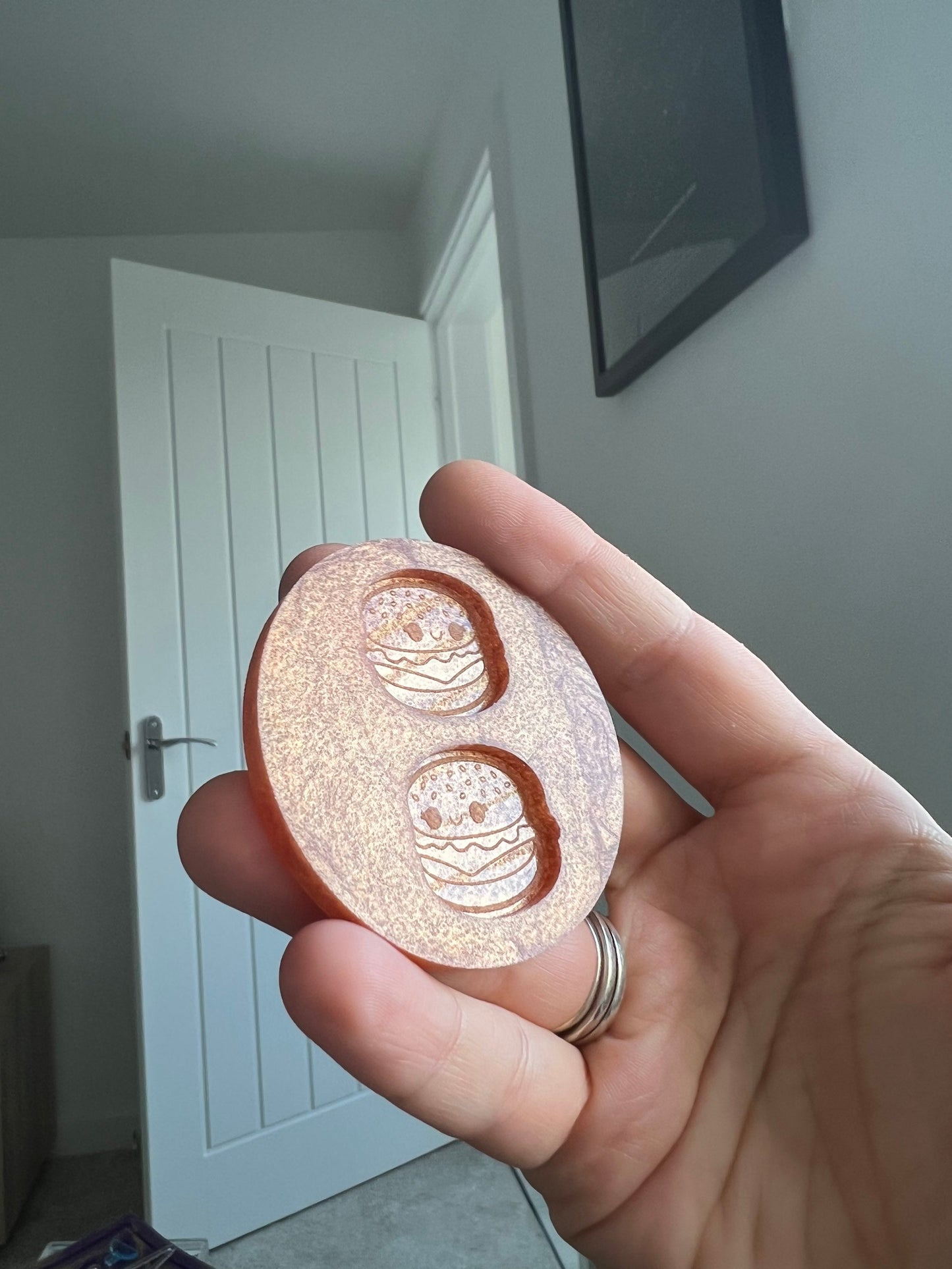 1 inch Kawaii Burgers Silicone Mould