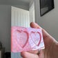1.5 inch Rude Brat Hearts Silicone Mould