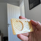 1.5 inch Tiger Butt Hearts Silicone Mould