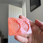 1.5 inch Rude Peach Butts Silicone Mould
