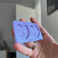 1.5 inch Rude Bow Butts Silicone Mould
