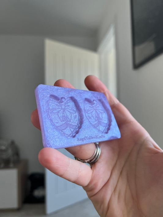 1.5 inch Rude Bow Butts Silicone Mould