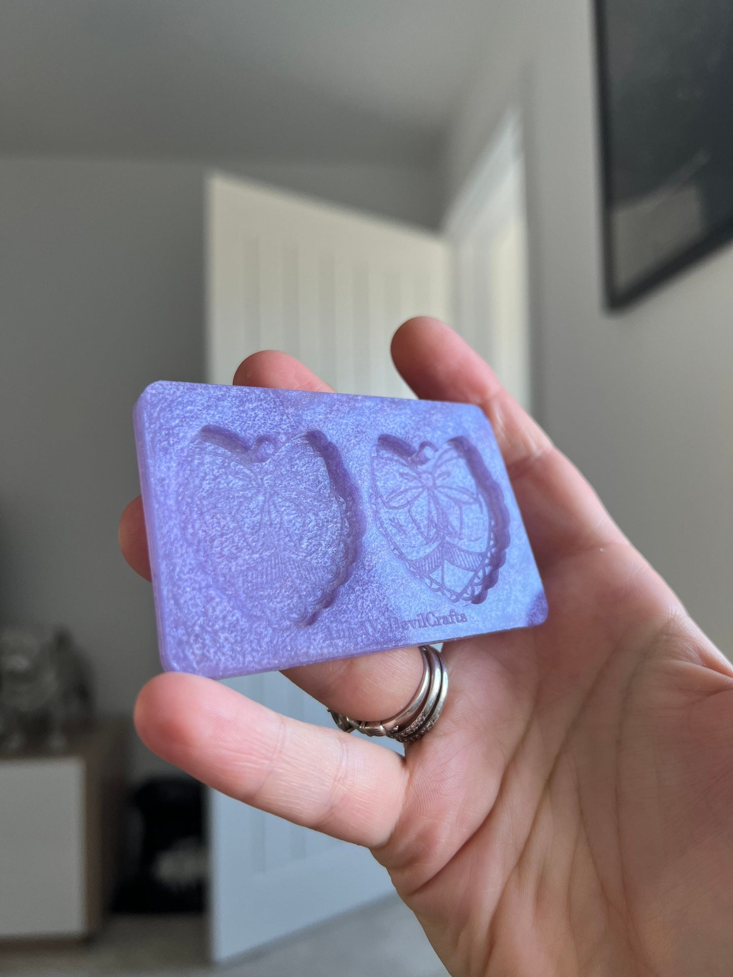1.5 inch Rude Bow Butts Silicone Mould