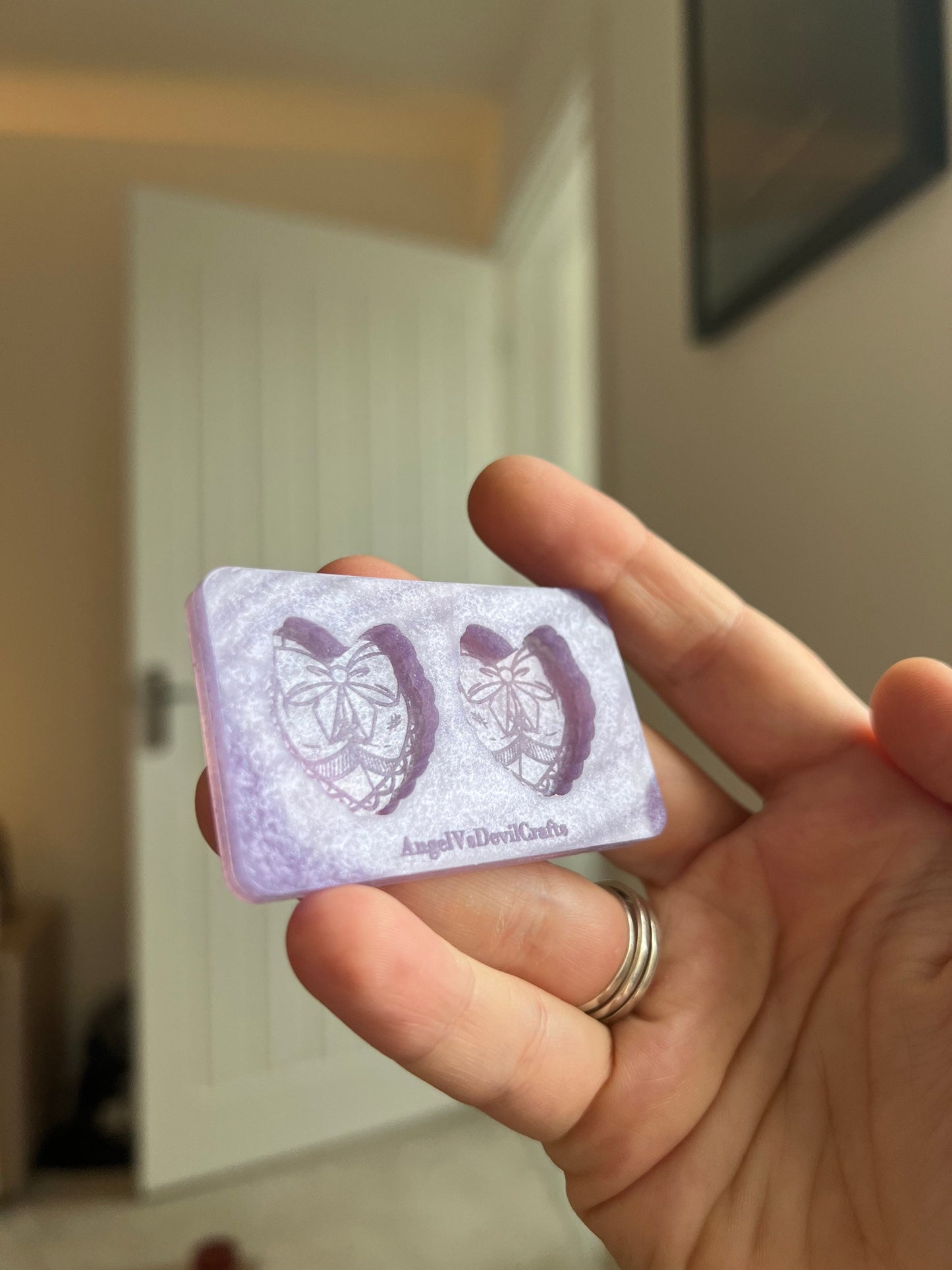 1 inch Rude Bow Butts Silicone Mould
