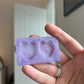 1 inch Rude Bow Butts Silicone Mould