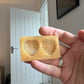 1 inch Kinky Butts Silicone Mould