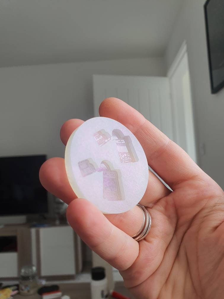 1 inch Anti-Anxiety Teabags Silicone Mould