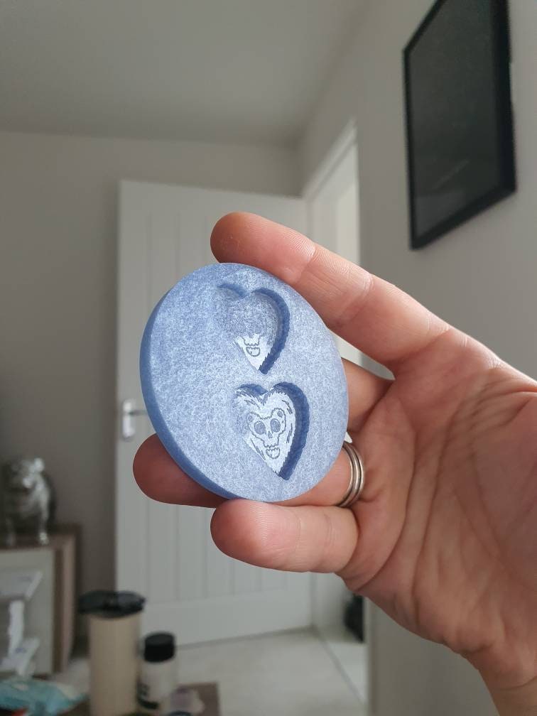 1 inch Mr Fluffies Silicone Mould