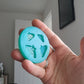 0.75 & 1 inch Mystical Moths Silicone Mould