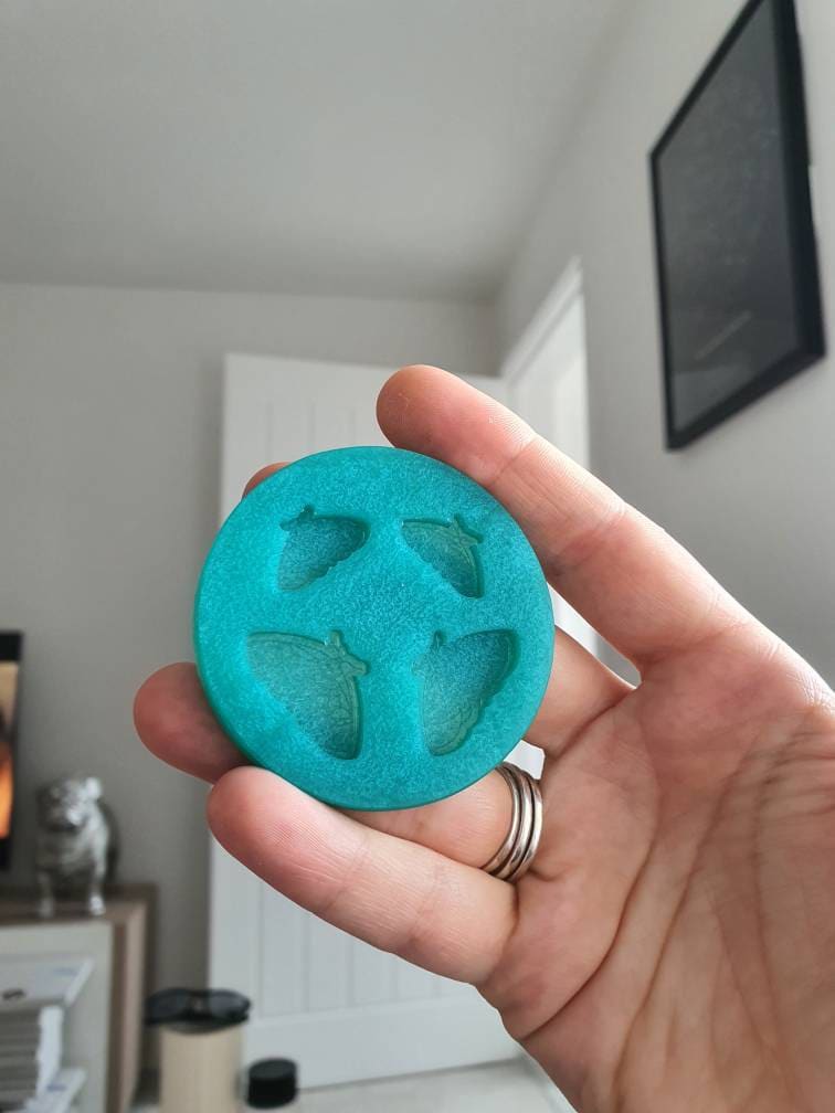 0.75 & 1 inch Mystical Moths Silicone Mould