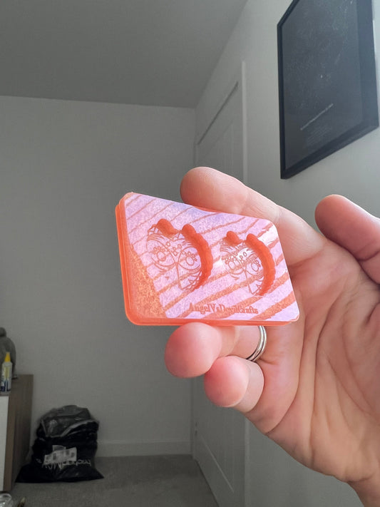 1 inch Cat Butt Hearts Silicone Mould