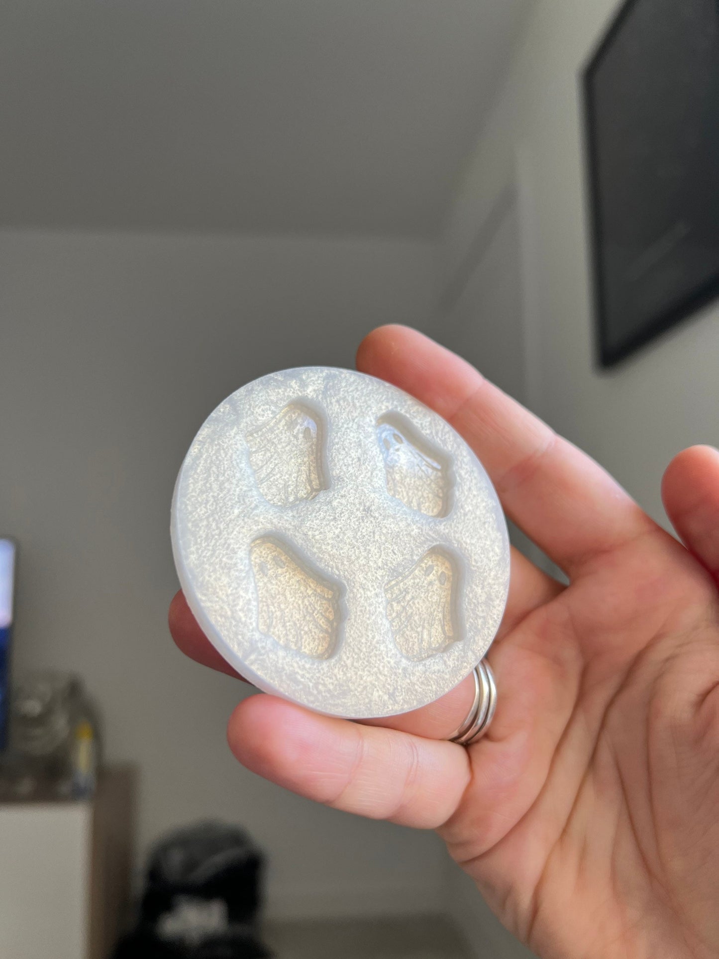 1 inch Ghosties Silicone Mould Collaboration With OuijaCorner