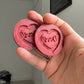 1.5 inch Devil Heart Silicone Moulds