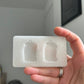 1.5 inch Haunt Me Ghosts Silicone Mould
