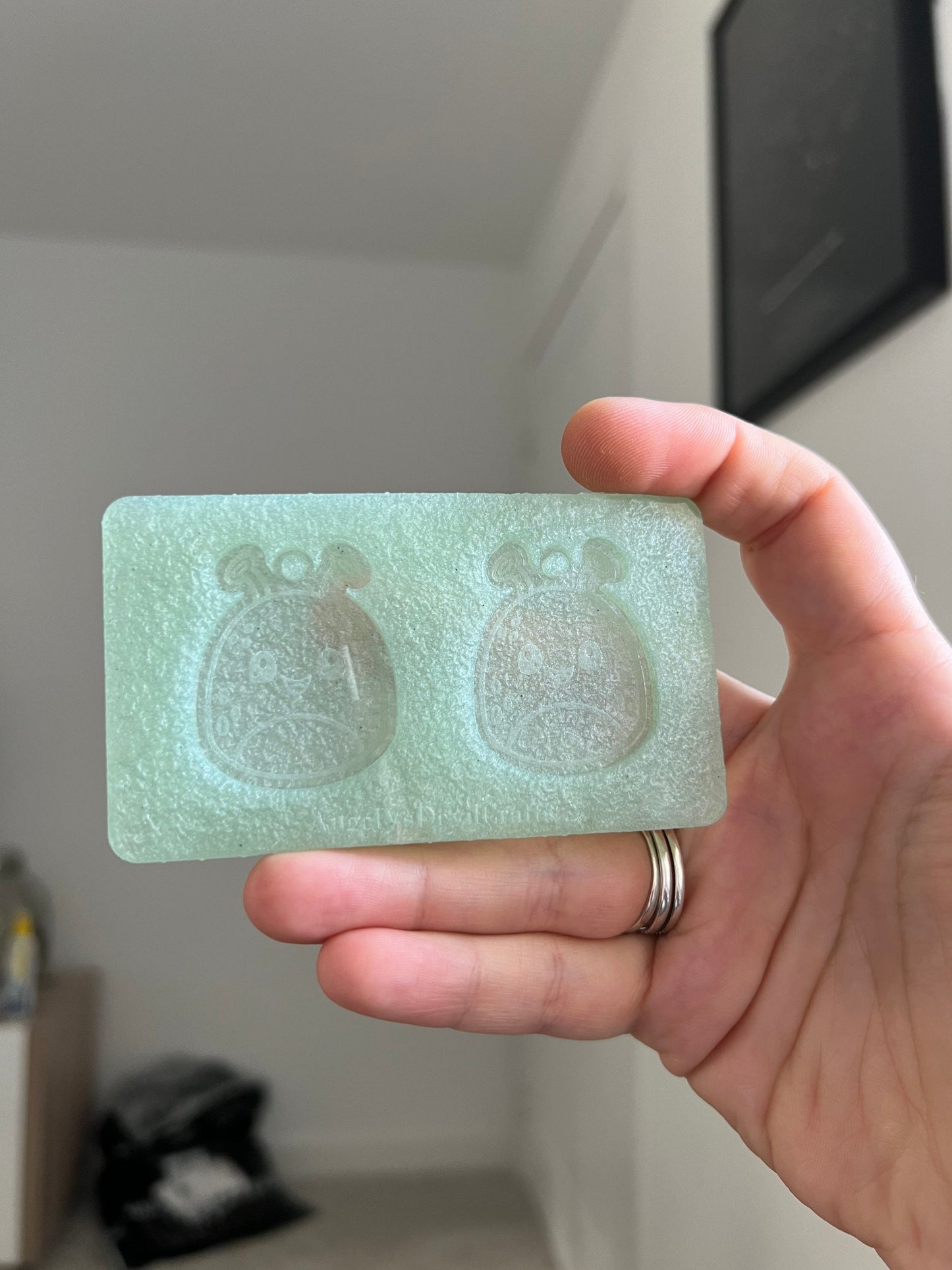 1.5 inch Alien Squishies Silicone Mould