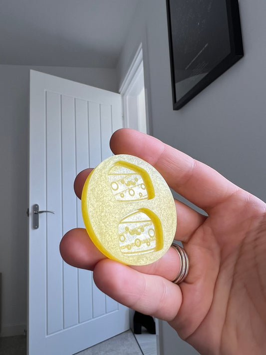 1 inch Kawaii Cheese Silicone Mould