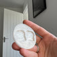 1 inch Mr Kawaii Bread Slices Silicone Mould