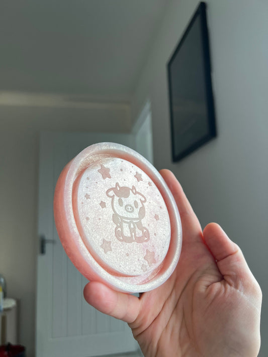 4 inch Cow Tray Silicone Mould