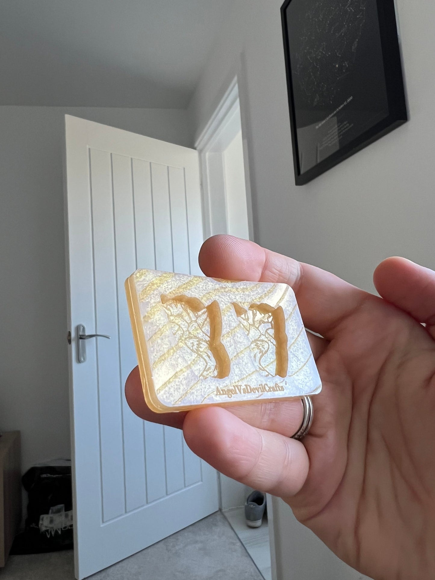 1 inch Rude Anatomical Foxy Hearts Silicone Mould