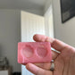1 inch Bunny Butt Hearts Silicone Mould
