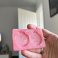 1.5 inch Bunny Butt Hearts Silicone Mould