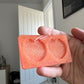 1.5 inch Cat Butt Hearts Silicone Mould