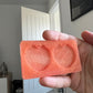 1.5 inch Cat Butt Hearts Silicone Mould