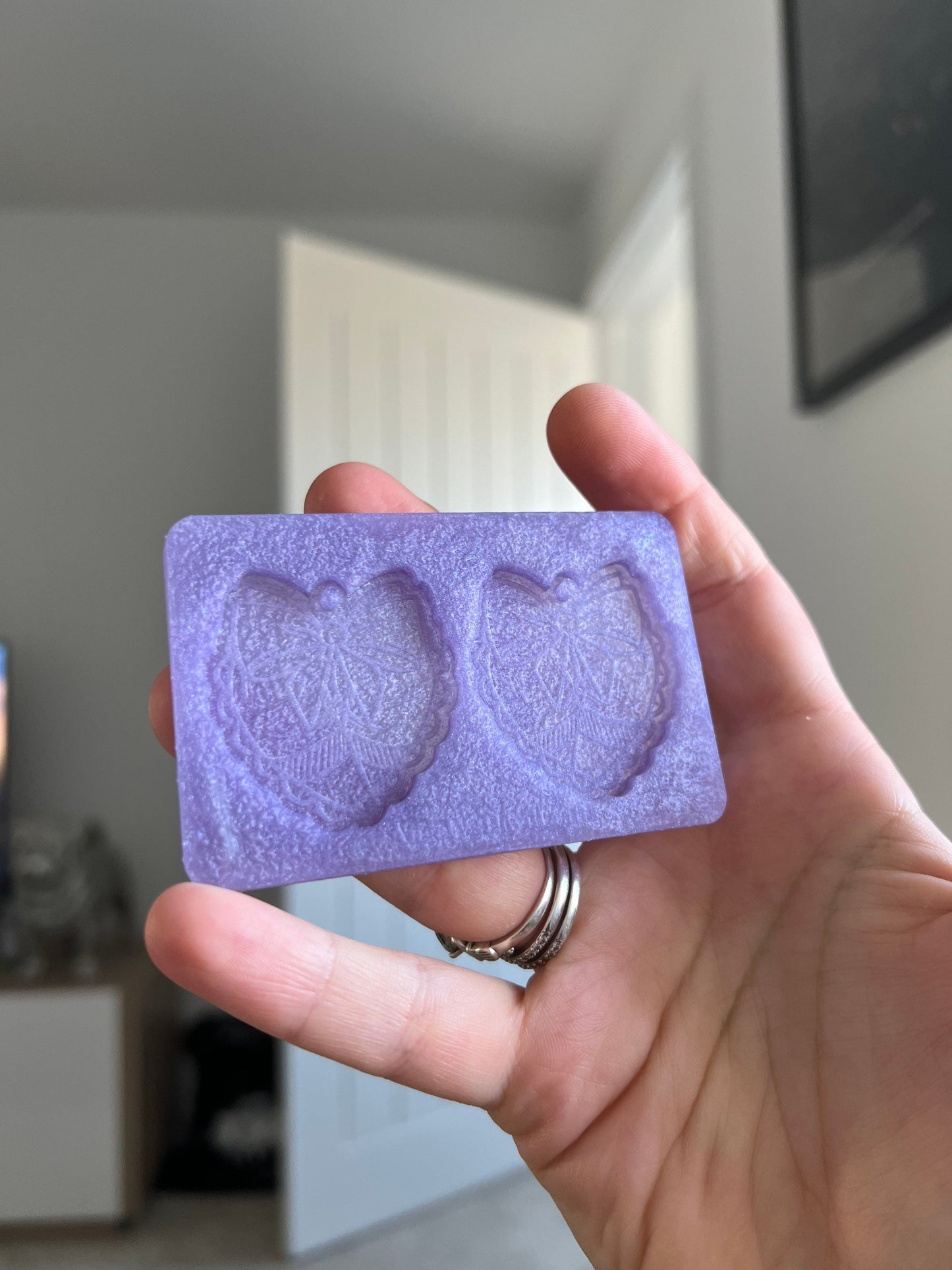 1.5 inch Rude Bow Butts Silicone Mould