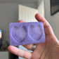1.5 inch Rude Bow Butts Silicone Mould