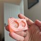 1 inch Rude Peach Butts Silicone Mould
