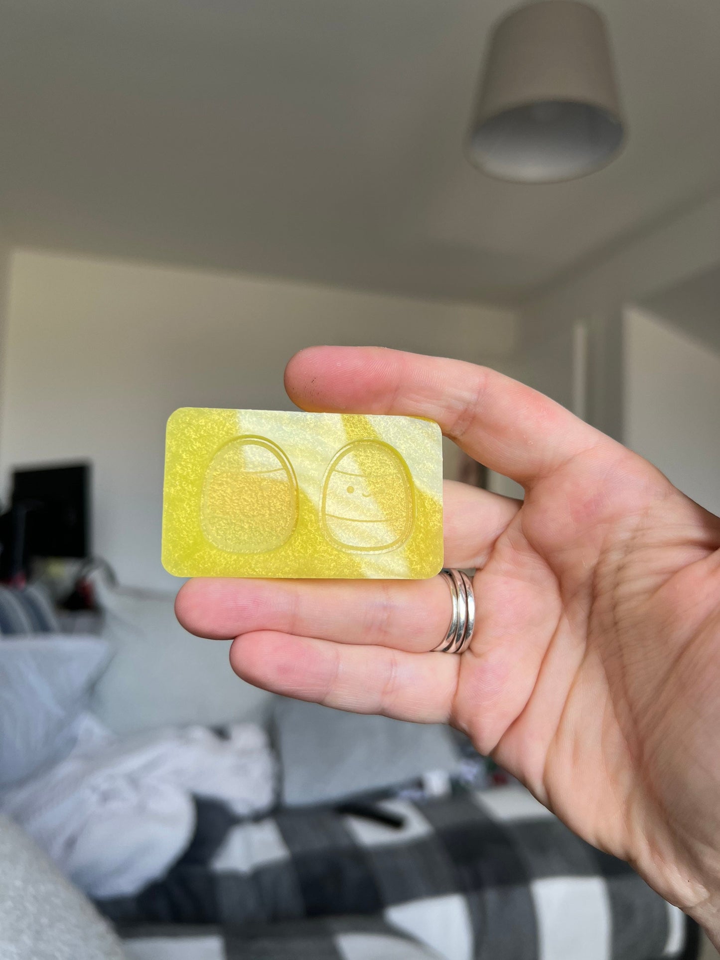 1 inch Candy Corn Squishies Silicone Mould