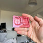 1.5 inch Kitty Vampire Squishies Silicone Mould