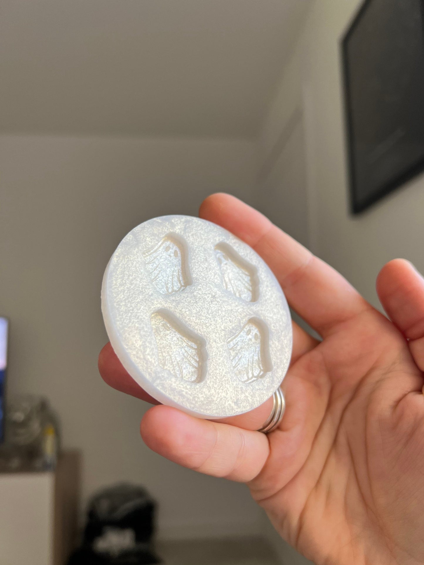 1 inch Ghosties Silicone Mould Collaboration With OuijaCorner