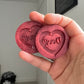 1.5 inch Devil Heart Silicone Moulds
