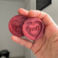 1.5 inch Devil Heart Silicone Moulds