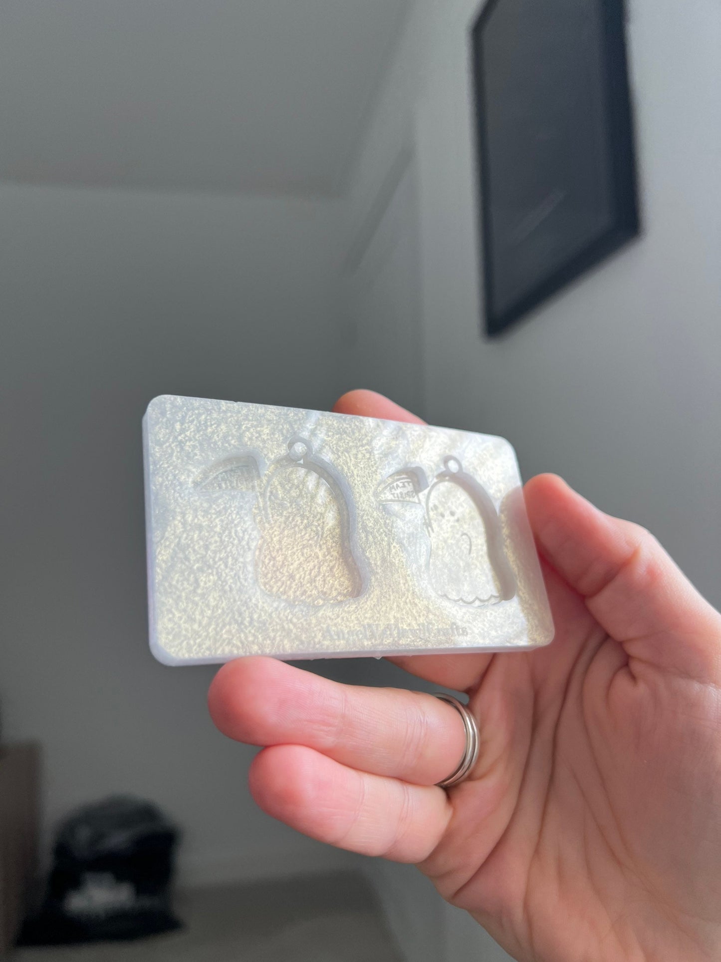 1.5 inch Team Spirit Ghosts Silicone Mould