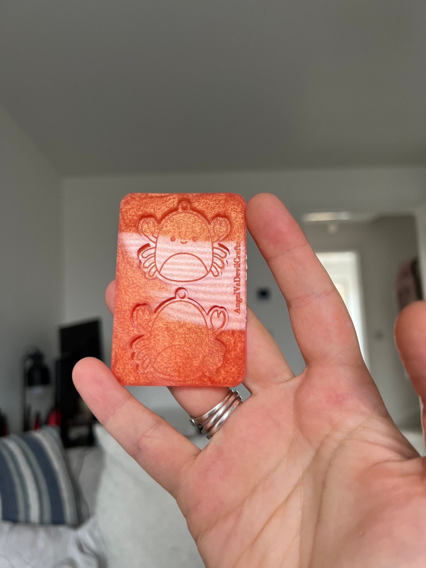 1.5 inch Crab Squishies Silicone Mould